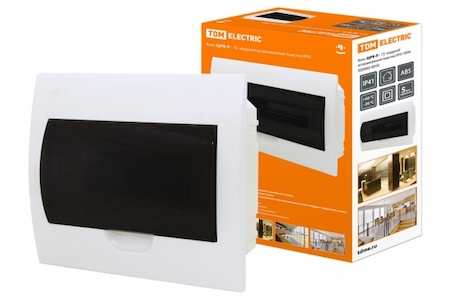 TDM ELECTRIC SQ0902-0010 Бокс ЩРВ-П-15 модулей встраиваемый пластик IP41 TDM